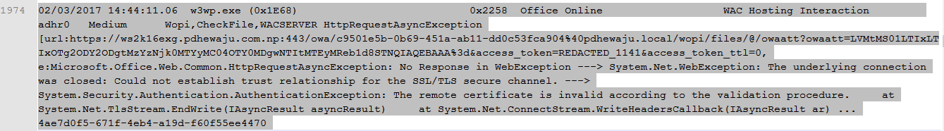 System net webexception